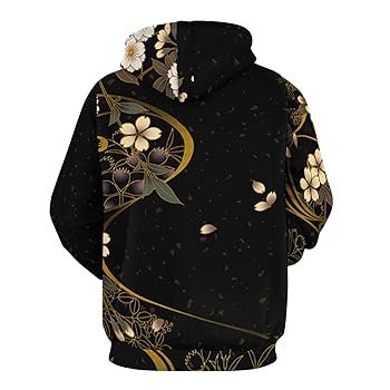Amazon.co.jp: [HorGanSix] パーカー メンズ 桜 和柄 セーター